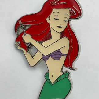 Disney Pin Ariel Brushing Hair Dinglehopper Fork The Little Mermaid Mystery H5