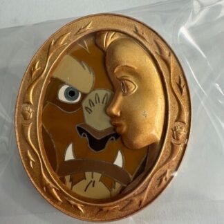Disney Pin Beast And Belle Disney Duets Tin Pin Series 2016 LE 3000 (D6)