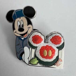 Disney Pin EPCOT Food and Wine Festival Mickey Mouse Sushi LE 2000 (E4)
