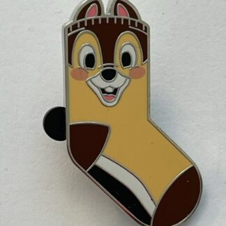 Disney Pin Hkdl Hong Kong Game Pin Socks Chip Only From Chip & Dale Sock (A4)