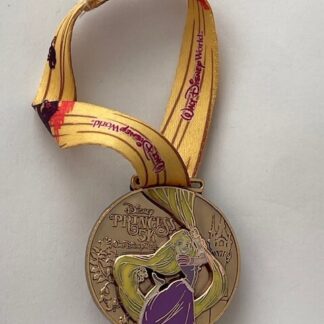 Disney Pin RARE Princess Half Marathon 5K Tangled Rapunzel Disney Pin LE (B0)