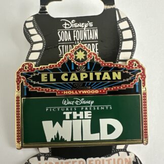 Disney Pin The Wild Marquee DSF DSSH El Capitan Hollywood Theater LE 300 46542