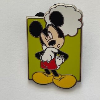 Disney Pins Expressions Pins Mickey Mouse Thought Bubble Pin (C4)
