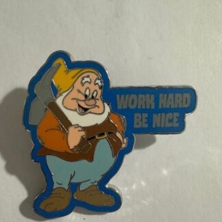 Disney Pins Happy Work Hard Be Nice Pin Snow White and the Seven Dwarfs Pin (C5)