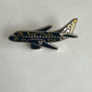 Disney Plane Lumiere Beauty & The Beast Hidden Mickey Pin Airplane C5