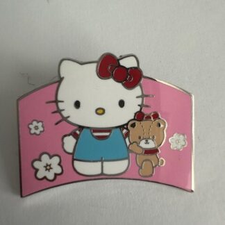 Disney Sanrio And Friends Hello Kitty And Teddy Bear Disney Pin (D4)