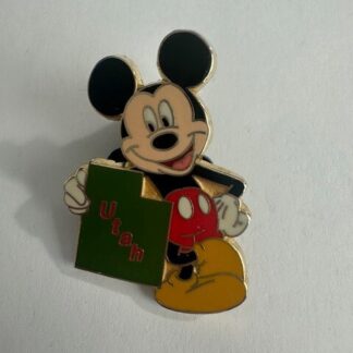 Disney Store - 12 Months of Magic - Mickey Mouse Utah State Pin E6
