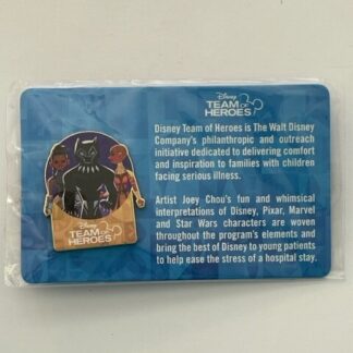 Disney Team of Heroes Black Panther Marvel Pin D23 Expo 2019 Exclusive (B)