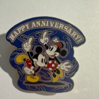 Disney Trading Pin Mickey and Minnie Mouse Happy Anniversary 2005 (B3)