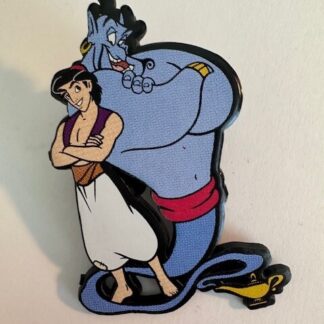 Disney Trading Pins 8981 UK Plastic Aladdin - Aladdin & Genie Best Friends (D5)