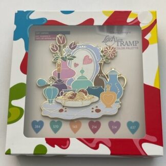 Disney WDI MOG Color Palette Pin Lady and the Tramp 2022 Cast Exclusive Pin