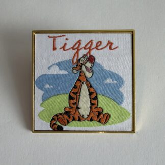 Disney Winnie the Pooh Cross Stitch Character Pin Tigger Only H2