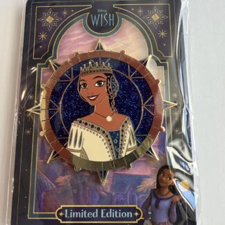 Disney Wish Queen Amaya Pin PALM Pink a la Mode LE 300 Disney Pin B