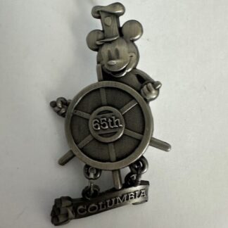 Disneyland 2023 Disney Steamboat Willie Columbia Sailing Ship 65th Pin LE (E8)