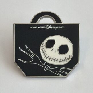 Disneyland Hong Kong Shopping Bag Mystery Pin 2026 Jack Skellington NBC H4