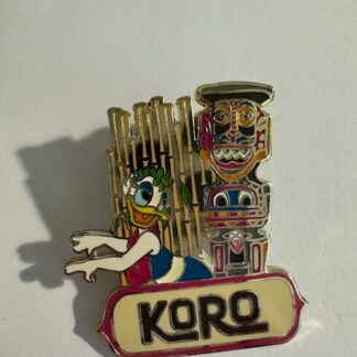 Disney's Enchanted Tiki Room 50th Anniversary Pin LR Daisy & Koro (E3)