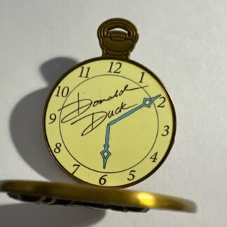 Donald Signature Pocket Watch PALM Pink A La Mode 2025 Disney Pin G1