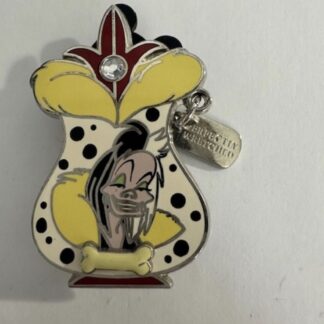 Essence Of Evil Perfectly Wretched Cruella De Vil 101 Dalmatians Disney Pin (F0)