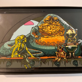 FiGPiN JABBA THE HUTT X87 & Logo Star Wars SWCJ 2025 Exclusive Pin B