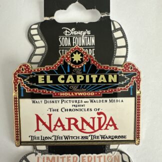 Flawed - Disney DSF Marquee Narnia Lion Witch And The Wardrobe Pin LE 300