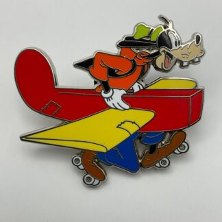Goofy Roller Skates and Homemade Airplane 2024 Disney Pin E0