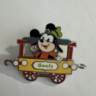 HKDL Caboose Train Happy Days Goofy Mystery Hong Kong Disney Pin (F0)