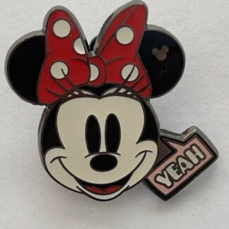 HKDL Emoji Mickey Pin Hidden Mickey Minnie Mouse Yeah Disney Pin (A9)