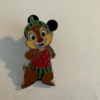 HKDL Hong Kong Chip Dale Game Pin Fruit WaterMelon Disney Pin (C5)