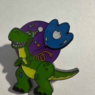 HKDL Hong Kong Disneyland 2025 Toy Story Puzzle Mystery Dino Disney Pin C3