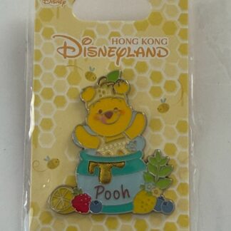 HKDL - Pooh - Winnie the Pooh Fruit Honey Pot 2025 Lemon Disney Pin B