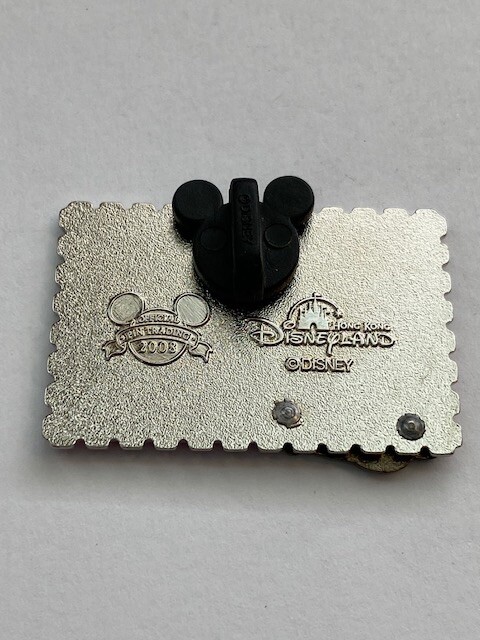 HKDL Stamp Collection Minnie Mouse Pink Disney Pin (B7) - Image 3