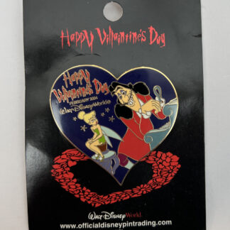 Happy Villaintine's Day 2004 - Tinker Bell and Captain Hook Disney Pin B