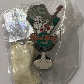 Hard Rock Cafe Las Vegas Money Cocktail Glass Disney Pin (A1)
