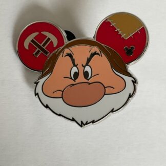 Hidden Mickey 2024 Grumpy Dwarf Dwarves Ear Hat Ears Hats Disney Pin C5