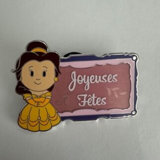 Its A Small World Holiday Mystery DISNEY Pin 2023 Belle Beauty And The Beast (A5