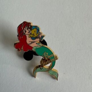 JDS Japan Ariel & Flounder - Best Friends The Little Mermaid 2003 Disney Pin B7