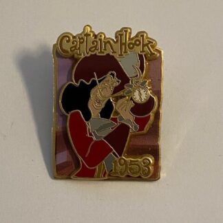 JDS Villain Captain Hook Peter Pan 1953 Disney Pin (B6)