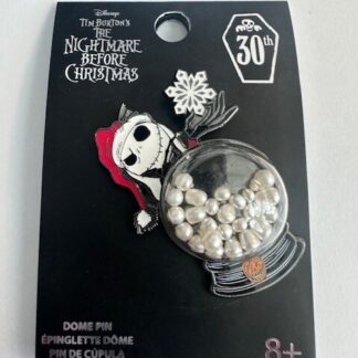 Jack Skellington Nightmare Loungefly Boxlunch Snowglobe Disney Pin (B)