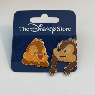 Japan Disney Store JDS Chip Dale Arms Hanging Chipmunks Disney Pin (B)