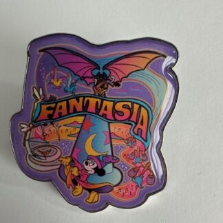 Japan Fantasia Sorcerer Mickey Chernabog Pegasus Disney Pin C6