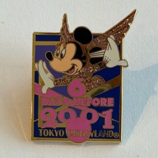 Japan - Minnie Mouse - Angel Wings - 6 day before 2001 - Tokyo Disney Pin G8