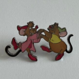 Jaq and Gus from Framed Pin Set - Cinderella Disney World Disney Pin E1