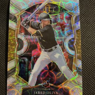Jared Oliva 2021 Panini Select Scope Prizm Concourse Pittsburgh Pirates