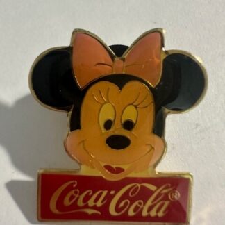 Limited Edition Disney Coca-Cola Pin Mickey Mouse's Sweetheart Minnie Mouse (B7)