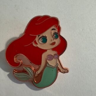 Little Mermaid Chibi Ariel Swimming Loungefly Pin (B9)