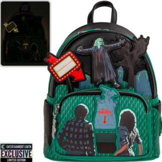 Loungefly Beetlejuice Graveyard Glow-in-the-Dark Mini Backpack EE Exclusive NWT