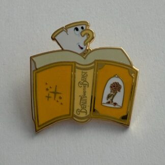 Loungefly Chip Story Books - Mystery Beauty and the Beast Disney Pin H0