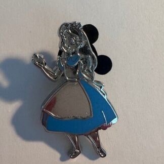 Loungefly Disney 100th Anniversary Platinum Blind Pins ALICE IN WONDERLAND (C0)