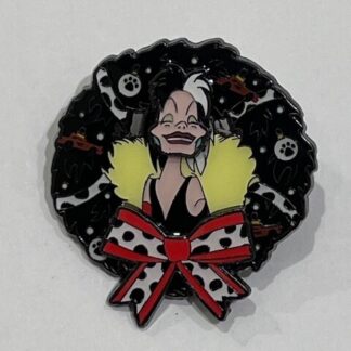 Loungefly Disney Cruella De Vil Wreath Blind Mystery Box 101 Dalmatians Pin (A9)