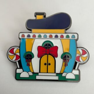 Loungefly Disney Holiday Christmas Village House Pin Donald Duck E5